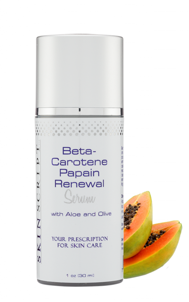 BetaCarotene Papain Renewal Serum Skin Script